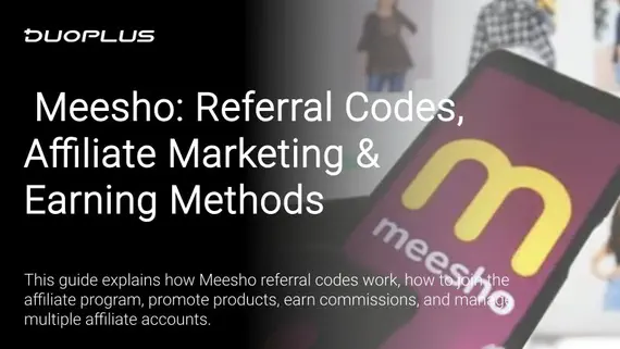 How to Make Money with Meesho: Referral Codes, Affiliate Marketing & Earning Methods How to Make Money with Meesho: Referral Codes, Affiliate Marketing & Earning Methods